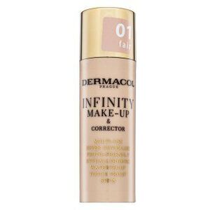 Dermacol Infinity Make-Up & Corrector smink és korrektor 01 Fair 20 g kép