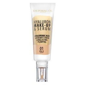 Dermacol Hyaluron Make-up & Serum make-up hialuronsavval 01 Pale 25 g kép