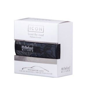 Millefiori Milano Icon Car Air Freshener Silver Spirit Textil Floral kép