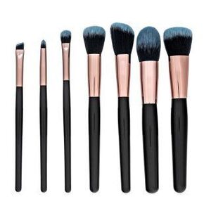 MIMO Makeup Brush Set Black ecset szett 7 Pcs kép