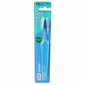 TePe Colour fogkefe Soft Toothbrush Turquoise kép