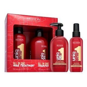 Revlon Professional Uniq One All in One Treatment & Shampoo készlet puha és fényes hajért 150 ml + 230 ml kép