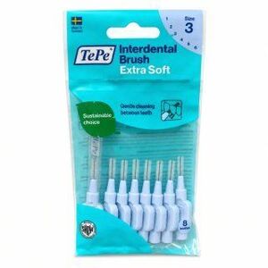 TePe Interdental Brush fogköztisztító kefék Extra Soft 8 pcs 0, 6 mm kép