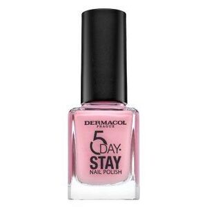 Dermacol 5 Day Stay Nail Polish körömlakk 10 Milk Shake 11 ml kép
