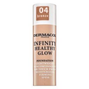 Dermacol Infinity Healthy Glow Foundation make-up az élénk bőrért 04 Bronze 20 g kép