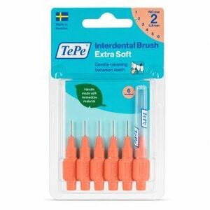 TePe Interdental Brush fogköztisztító kefék Extra Soft 6 pcs 0, 5 mm kép