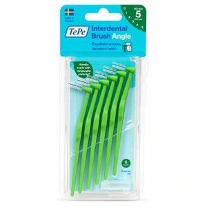 TePe Interdental Brush fogköztisztító kefék Angle 6 pcs 0, 8 mm kép