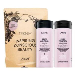 Lakmé Teknia Frizz Control Travel Pack készlet hajgöndörödés és rendezetlen hajszálak ellen kép