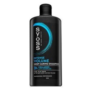 Syoss Intense Volume Deep Caring Shampoo volumennövelő sampon vékony szálú hajra 440 ml kép