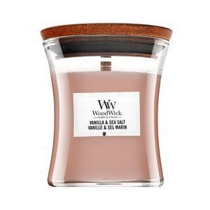 Woodwick Vanilla & Sea Salt illatos gyertya 85 g kép