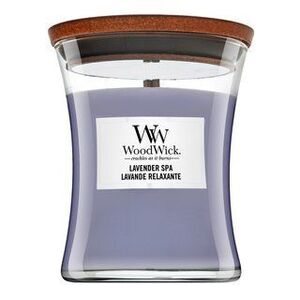 Woodwick Lavender Spa illatos gyertya 275 g kép