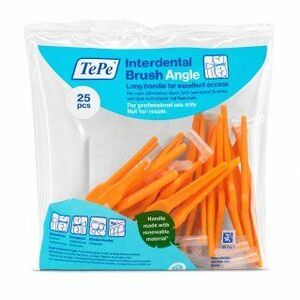 TePe Interdental Brush fogköztisztító kefék Angle 25 pcs 0, 45 mm kép