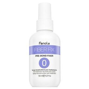 Fanola Fiber Fix Pre-Bond Fixer No.0 erősítő öblítés nélküli spray festett hajra 150 ml kép