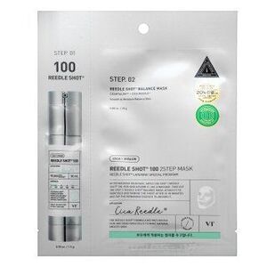 VT Cosmetics Reedle Shot 100 kétfázisú arcmaszk 2 Step Mask 1, 5 g + 25 g kép
