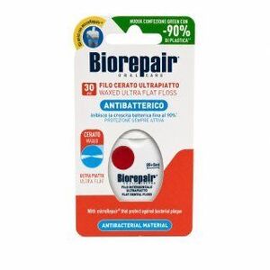 Biorepair Waxed Ultra Flat Floss viaszolt fogselyem 30 m kép