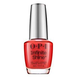 OPI Infinite Shine Gel-Like Lacquer körömlakk géles hatással Knock 'Em Red 15 ml kép