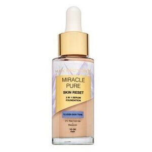 Max Factor Miracle Pure Skin Reset 2in1 Serum Foundation folyékony make-up az arcbőr megújulásához 10-30 Fair 30 ml kép