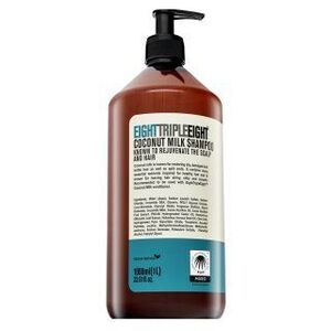 Triple Eight Coconut Milk Shampoo tápláló sampon száraz és töredezett hajra 1000 ml kép
