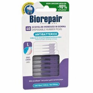Biorepair Disposable Rubber Picks fogköztisztító pálcikák 40 pcs L kép