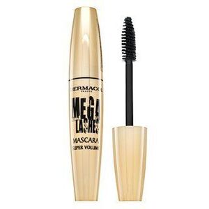 Dermacol Mega Lashes Mascara Super Volume szempillaspirál szempilla meghosszabbítására és volumenre Black 13 ml kép