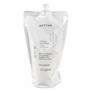 Kemon Actyva Colore Brillante Protection and Shine Mask erősítő maszk fényes festett hajért Refill 500 ml kép