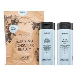 Lakmé Teknia Body Maker Travel Pack készlet volumenért és a haj megerősítéséért kép