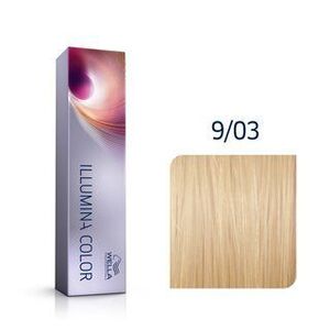 Wella Professionals Illumina Color professzionális permanens hajszín 9/03 60 ml kép