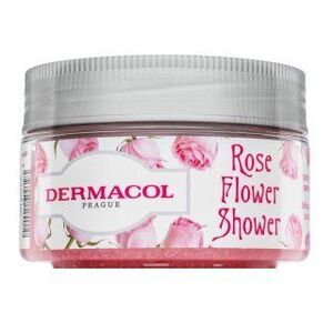 Dermacol Rose Flower Shower testpeeling Delicious Body Scrub 200 ml kép