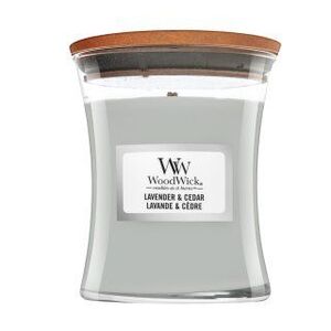 Woodwick Lavender & Cedar illatos gyertya 85 g kép
