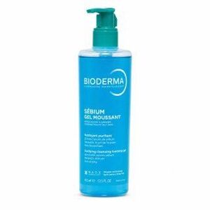 Bioderma Sébium tisztító gél Purifying Cleansing Foaming Gel 400 ml kép