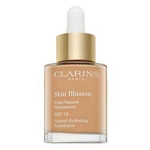 Clarins Skin Illusion Natural Hydrating Foundation folyékony make-up hidratáló hatású 108.5 Cashew 30 ml kép