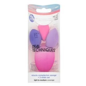 Real Techniques Sunrise To Sunset Miracle Complexion Sponge + 3 Minis Set smink szivacs kép