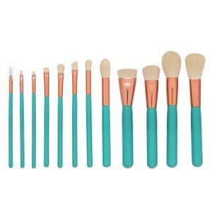 MIMO Makeup Brush Set Turquoise ecset szett 12 Pcs kép