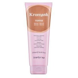 Inebrya Kromask Coloring Nourishing Mask tápláló maszk színes pigmentekkel hajszín élénkítésére Toffee 250 ml kép