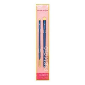 Real Techniques Prism Glo Eyeshadow + Brow Duo Eye Brush Set ecset készlet szemöldökre kép