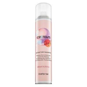 Inebrya Ice Cream Dry-T Instant Dry Shampoo száraz sampon gyorsan zsírosodó hajra 200 ml kép