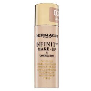 Dermacol Infinity Make-Up & Corrector smink és korrektor 03 Sand 20 g kép