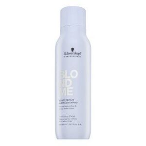 Schwarzkopf Professional BlondMe Bond Repair Purple Shampoo tonizáló sampon a sárga tónusok semlegesítésére 300 ml kép