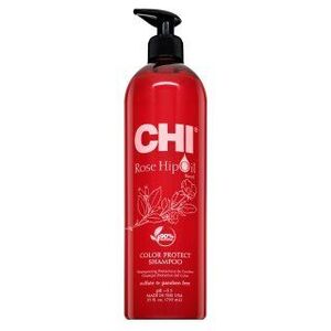 CHI Rose Hip Oil Color Nurture Protecting Shampoo védő sampon festett hajra 739 ml kép