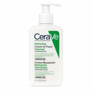 CeraVe Hydrating tisztító habzó krém Cream-to-Foam Cleanser 236 ml kép