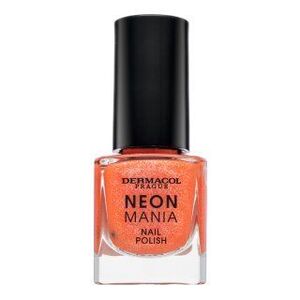 Dermacol Neon Mania Nail Polish körömlakk 2 Orange Glow 5 ml kép