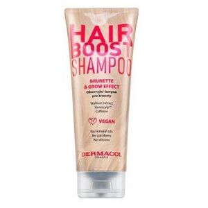 Dermacol Hair Boost Brunette & Grow Effect Shampoo erősítő sampon barna hajra 250 ml kép