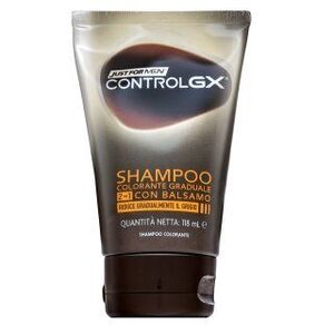 Just For Men Control GX 2in1 Shampoo sampon és kondicionáló ősz hajra 118 ml kép