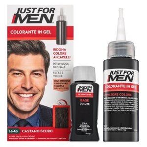 Just For Men Gel Color hajfesték férfiaknak H45 Dark Brown Black kép