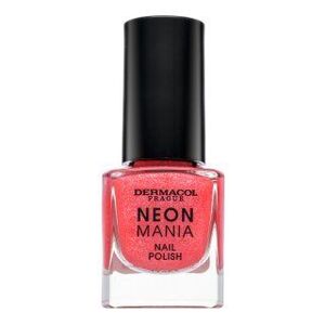 Dermacol Neon Mania Nail Polish körömlakk 5 Bubblegum Pink 5 ml kép