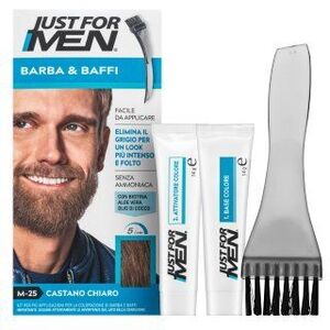Just For Men Moustache & Beard Color szakáll színe M25 Light Brown kép