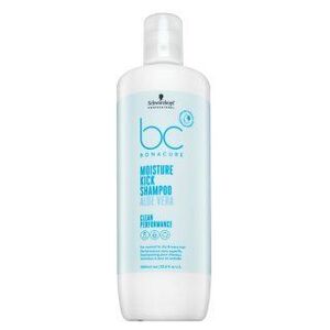 Schwarzkopf Professional BC Bonacure Moisture Kick Shampoo Aloe Vera tápláló sampon haj hidratálására 1000 ml kép