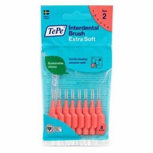 TePe Interdental Brush fogköztisztító kefék Extra Soft 8 pcs 0, 5 mm kép