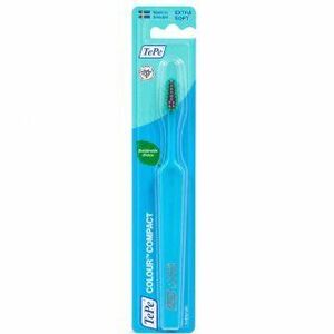 TePe Colour Compact fogkefe Extra Soft Toothbrush Turquoise kép