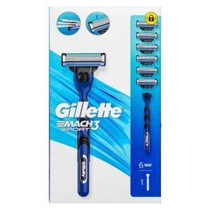 Gillette Mach3 Sport borotva + tartalék fej Razor + Spare Heads 6 pcs kép